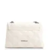 Bolsa De Ombro Matelassê Couro Off White - imagem 3