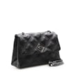Bolsa De Ombro Matelassê Couro Preto - imagem 3