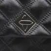 Bolsa De Ombro Matelassê Couro Preto - imagem 6