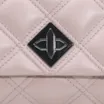 Bolsa De Ombro Matelassê Couro Rosado - imagem 5