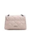 Bolsa De Ombro Matelassê Couro Rosado - imagem 3