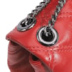 Bolsa De Ombro Matelassê Couro Vermelho - imagem 6