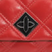 Bolsa De Ombro Matelassê Couro Vermelho - imagem 7