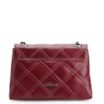Bolsa De Ombro Matelassê Couro Vermelho Cereja - imagem 3