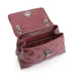 Bolsa De Ombro Matelassê Couro Vinho - imagem 4