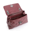 Bolsa De Ombro Matelassê Couro Vinho - imagem 4