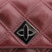 Bolsa De Ombro Matelassê Couro Vinho - imagem 5