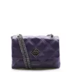 Bolsa De Ombro Matelassê Couro Violeta - imagem 1