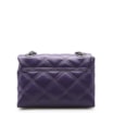 Bolsa De Ombro Matelassê Couro Violeta - imagem 3
