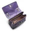 Bolsa De Ombro Matelassê Couro Violeta - imagem 4