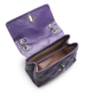 Bolsa De Ombro Matelassê Couro Violeta - imagem 4