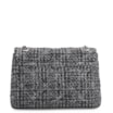 Bolsa De Ombro Matelassê Tweed Preto - imagem 3