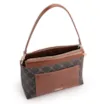  Bolsa De Ombro Média Alt/Couro Marrom Bolso Frontal Monograma - imagem 4