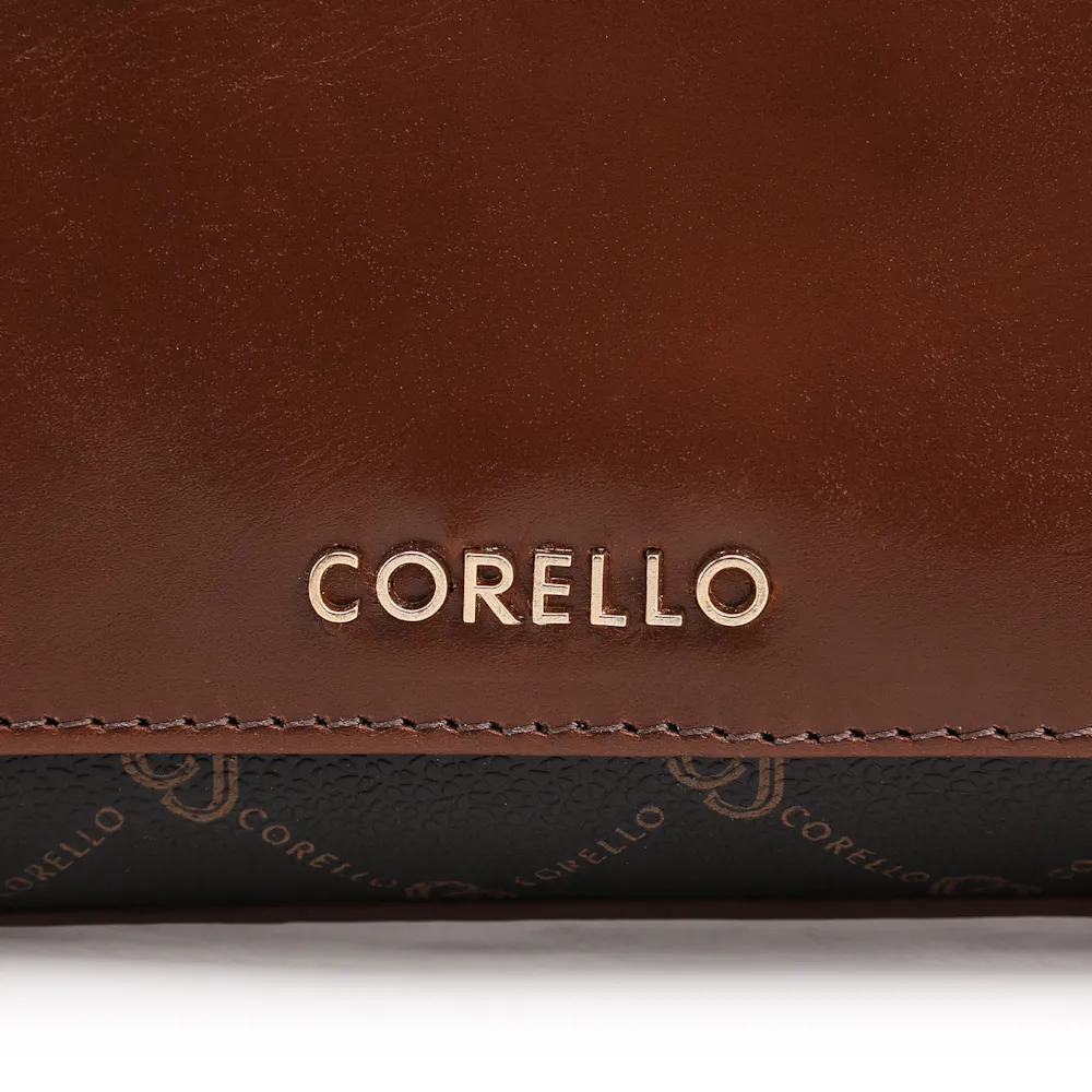  Bolsa De Ombro Média Alt/Couro Marrom Bolso Frontal Monograma - imagem 6