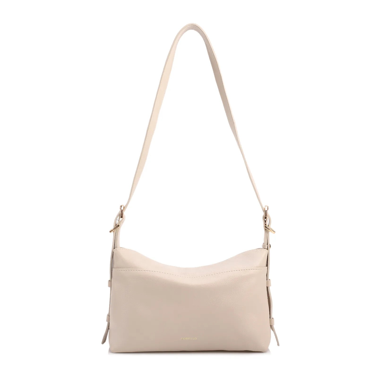 Bolsa De Ombro Média Couro/Ráfia Off White Tramado Barbicacho