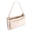 Bolsa De Ombro Média Off White Couro Lezard Pingente - imagem 4