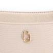 Bolsa De Ombro Média Off White Couro Lezard Pingente - imagem 6