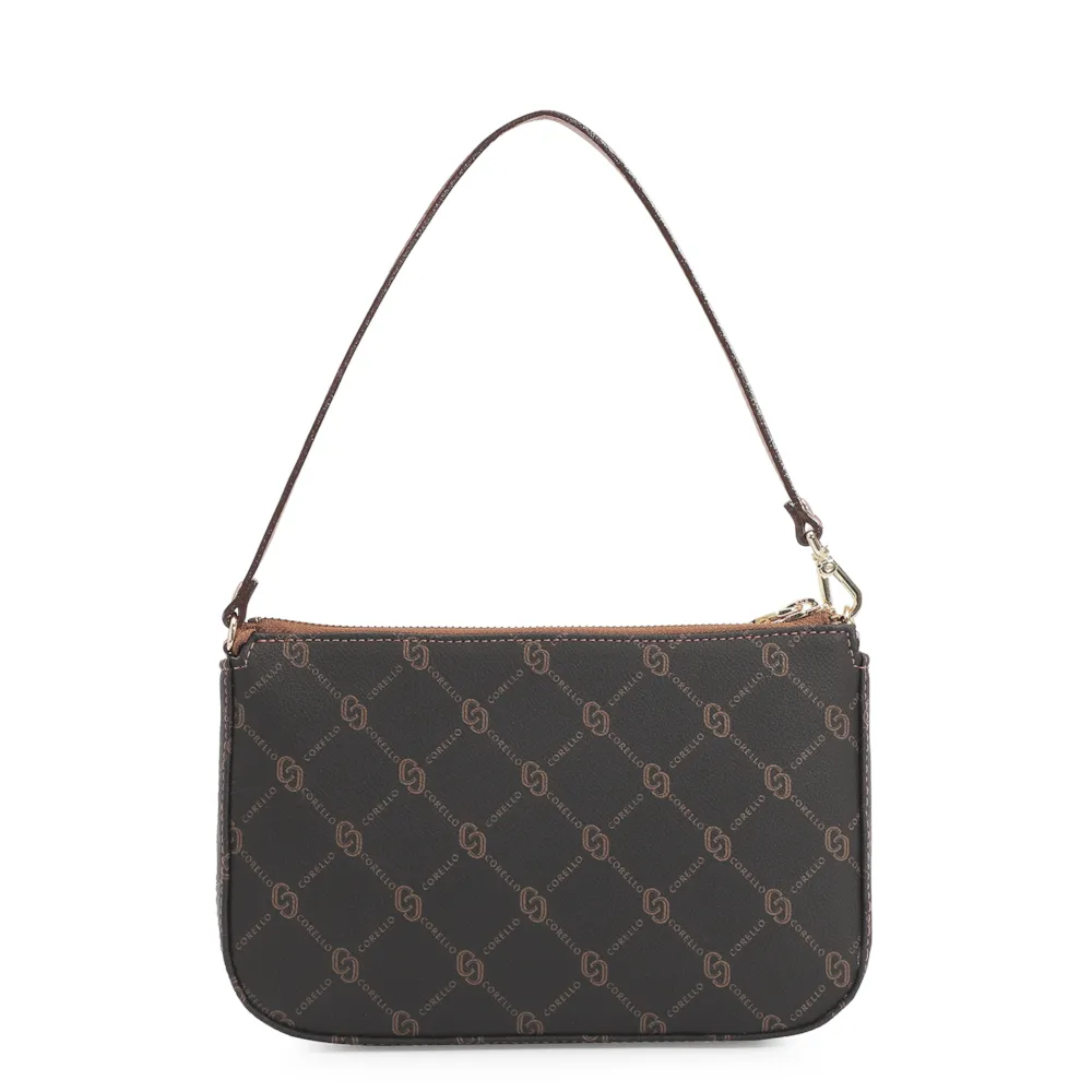 Bolsa De Ombro Monograma Marrom - imagem 3