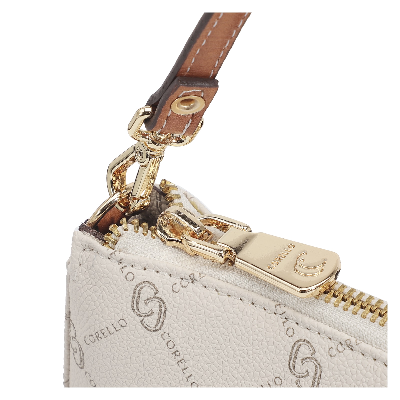 Bolsa De Ombro Monograma Off White