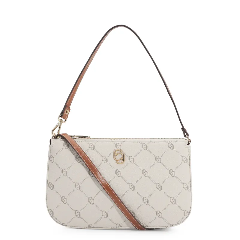 Bolsa De Ombro Monograma Off White