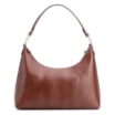 Bolsa De Ombro Ondas Couro Marrom - imagem 3