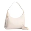 Bolsa De Ombro Ondas Couro Off White - imagem 2