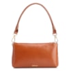 Bolsa De Ombro Patchwork Couro Marrom Claro - imagem 4
