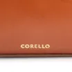 Bolsa De Ombro Patchwork Couro Marrom Claro - imagem 7