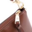 Bolsa De Ombro Patchwork Couro Marrom/Couro Colors - imagem 6