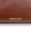 Bolsa De Ombro Patchwork Couro Marrom Escuro - imagem 7