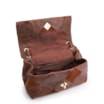 Bolsa De Ombro Patchwork Couro Marrom/Patcwork Marrom - imagem 5