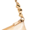 Bolsa De Ombro Pedras Couro Dourado - imagem 6