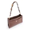 Bolsa De Ombro Pedras Couro Marrom - imagem 4