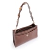 Bolsa De Ombro Pedras Couro Marrom - imagem 4
