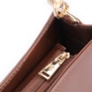 Bolsa De Ombro Pedras Couro Marrom - imagem 5