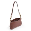 Bolsa De Ombro Pedras Couro Marrom - imagem 4