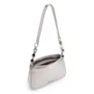 Bolsa De Ombro Pedras Couro Prata - imagem 5