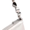 Bolsa De Ombro Pedras Couro Prata - imagem 6