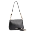 Bolsa De Ombro Pedras Couro Preto - imagem 2
