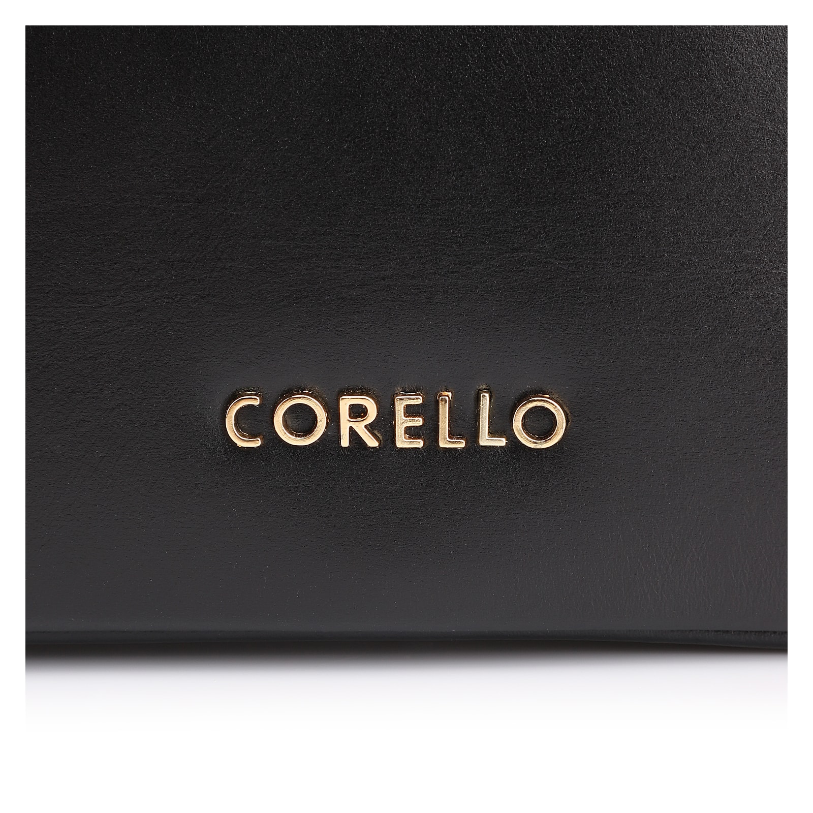 Bolsa De Ombro Pedras Couro Preto