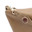 Bolsa De Ombro Pedras Couro Verde - imagem 9