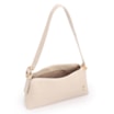 Bolsa De Ombro Pequena Couro Croco Off White Alça Fivela Lateral - imagem 4