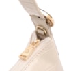 Bolsa De Ombro Pequena Couro Croco Off White Alça Fivela Lateral - imagem 5