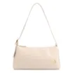 Bolsa De Ombro Pequena Couro Croco Off White Alça Fivela Lateral - imagem 1