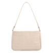 Bolsa De Ombro Pequena Couro Croco Off White Pedras - imagem 3