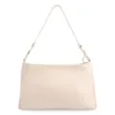 Bolsa De Ombro Pequena Couro Off White Pingente Corrente e Pedras - imagem 3