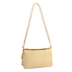 Bolsa De Ombro Pequena Couro Plume Amarelaoaba Flap - imagem 2