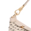 Bolsa De Ombro Pequena Off White Couro Alt Ráfia Tramada Bicolor - imagem 6