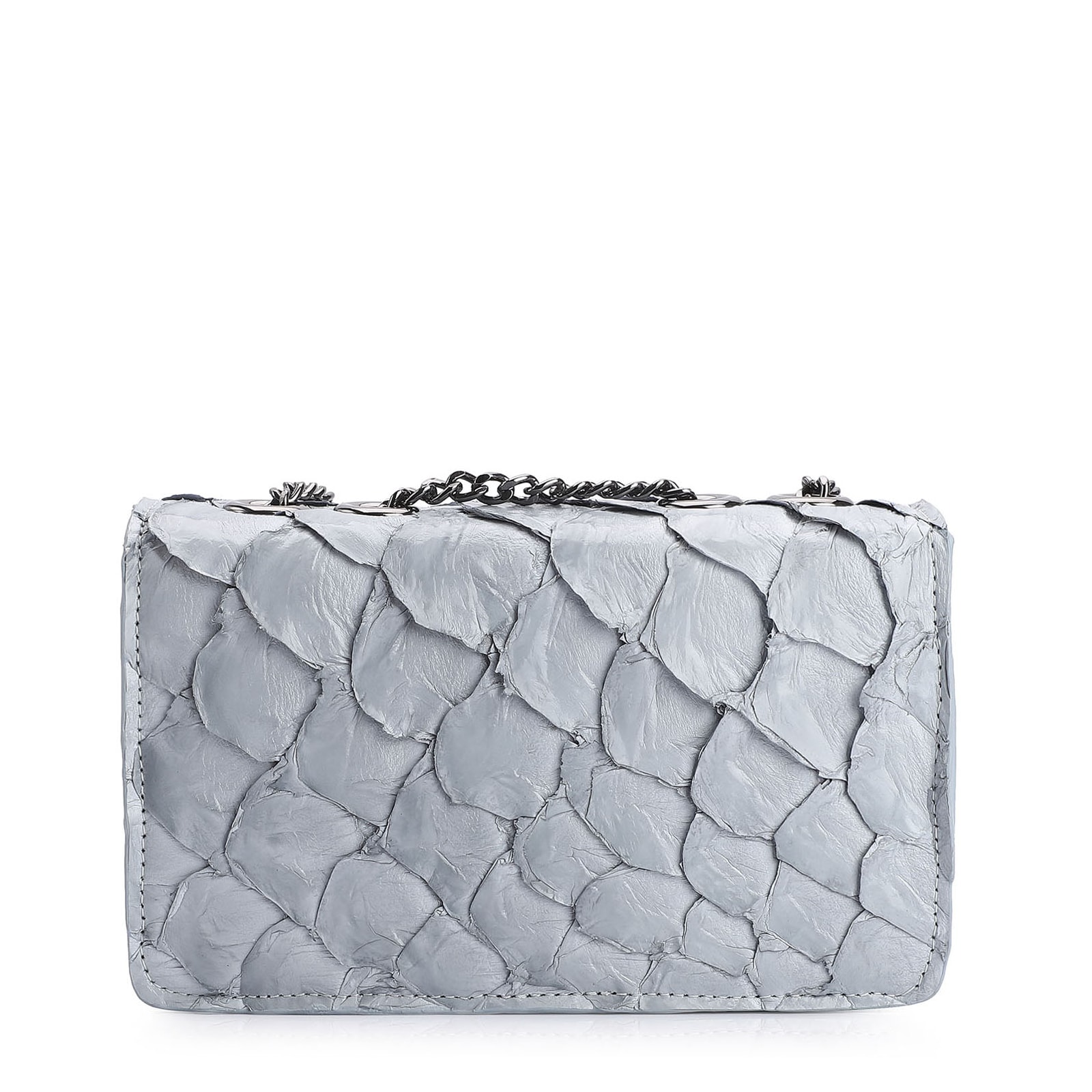 Bolsa De Ombro Pirarucu Azul