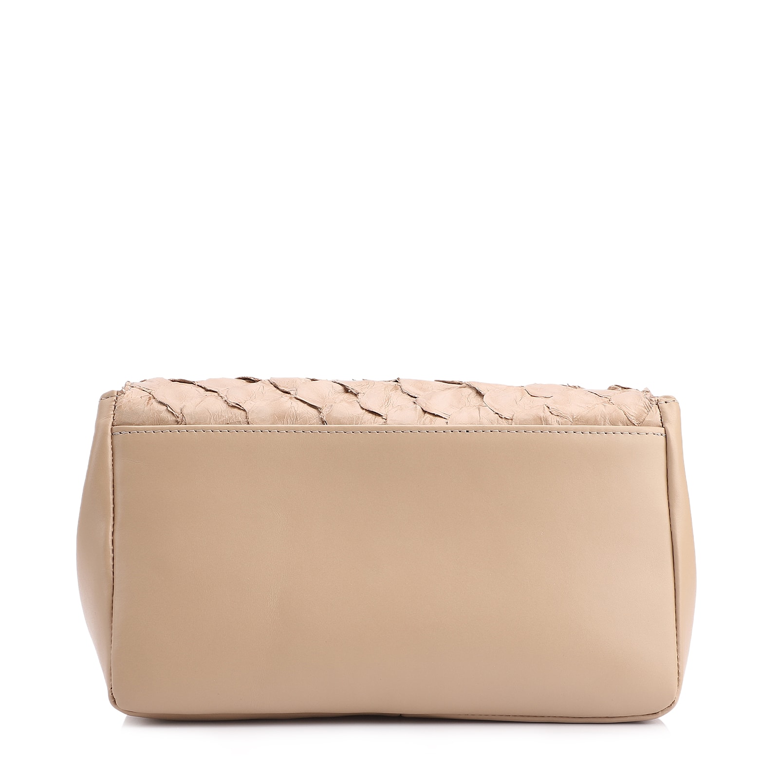 Bolsa De Ombro Pirarucu Bege